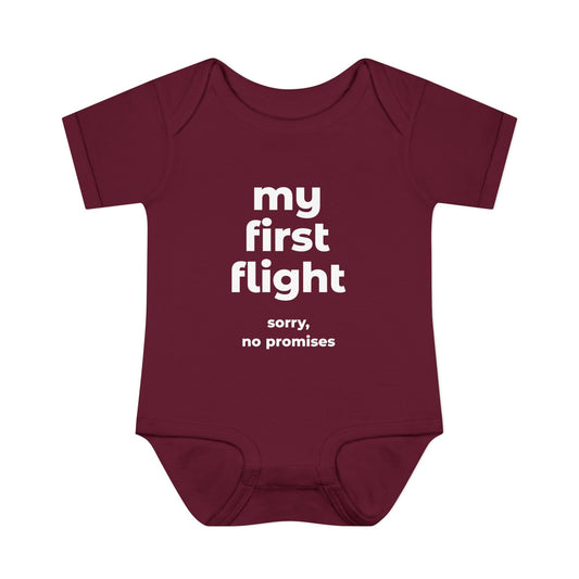 My first flight - onsie
