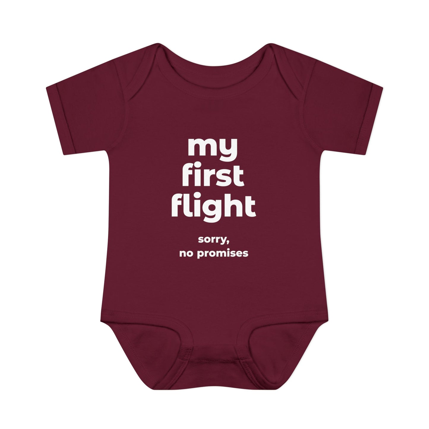My first flight - onsie