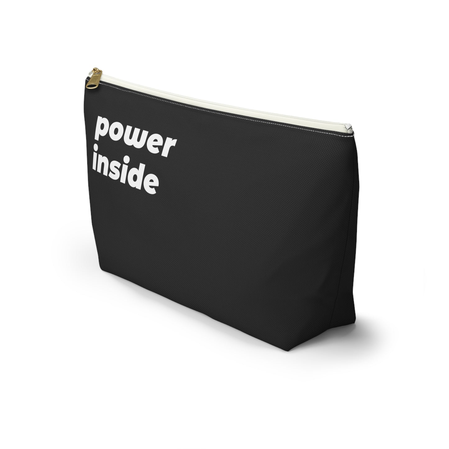 power inside pouch - black