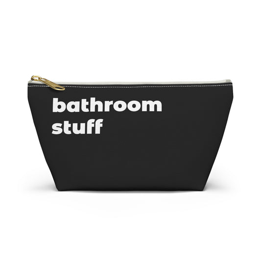 bathroom stuff pouch - black