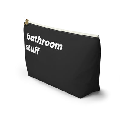 bathroom stuff pouch - black