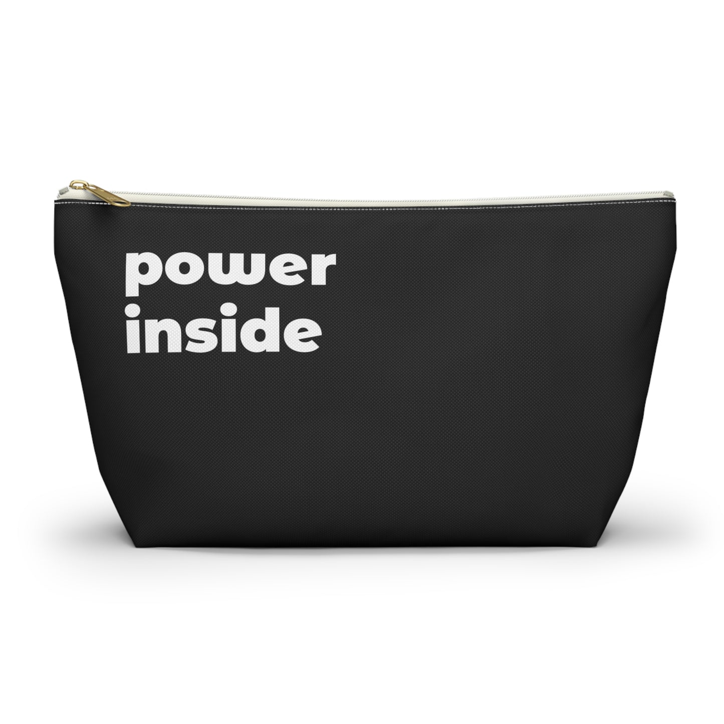 power inside pouch - black