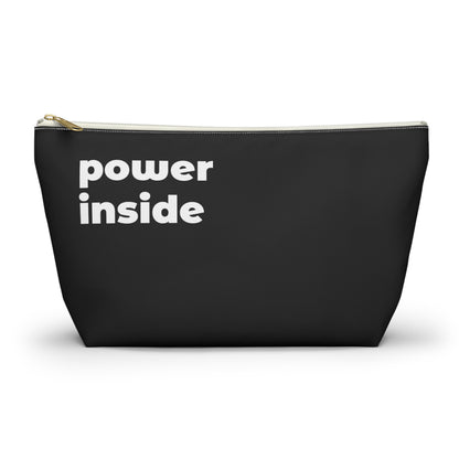 power inside pouch - black