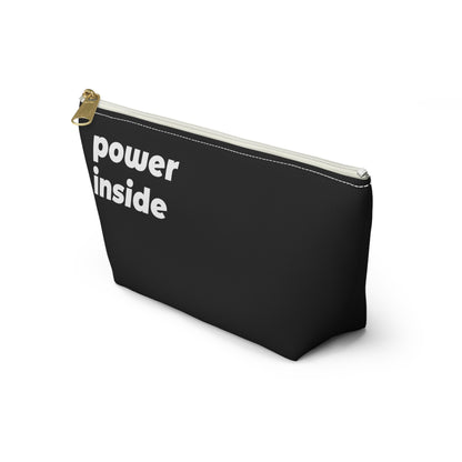 power inside pouch - black