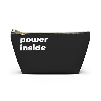 power inside pouch - black