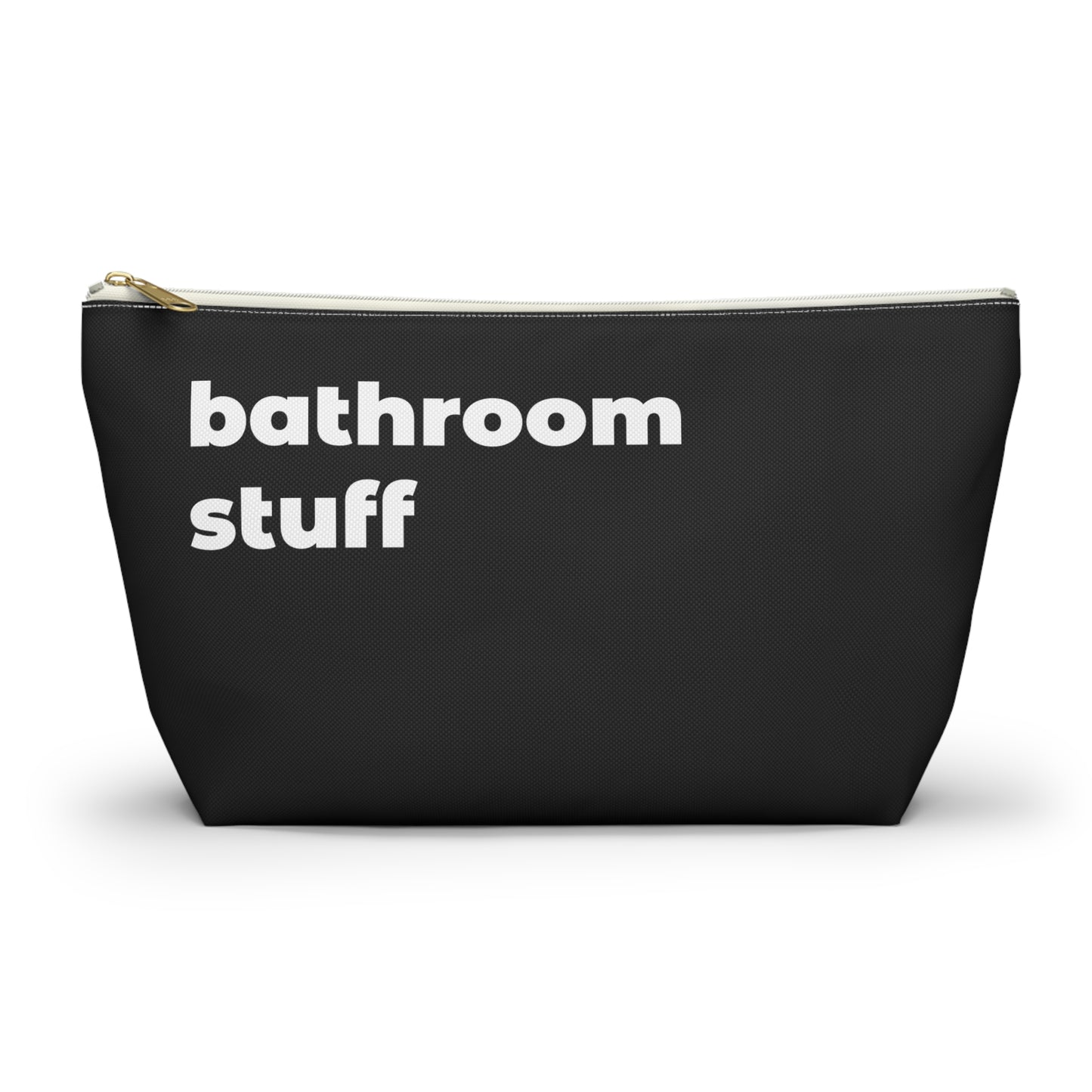 bathroom stuff pouch - black