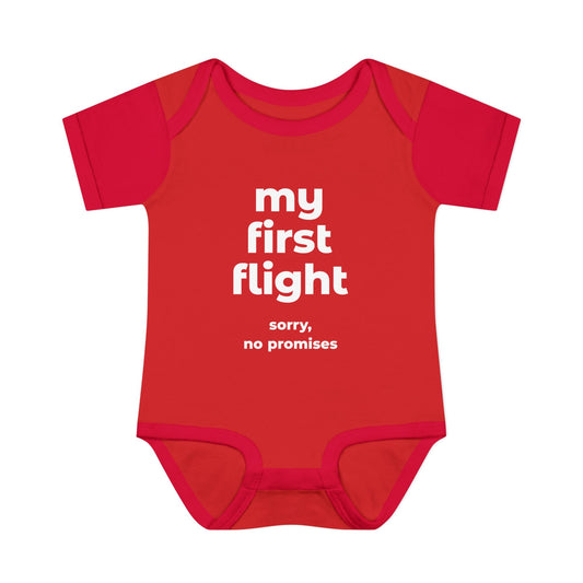 My first flight - onsie