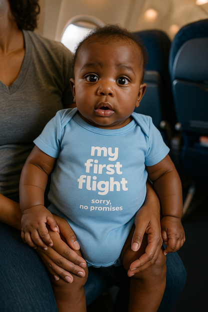 My first flight - onsie